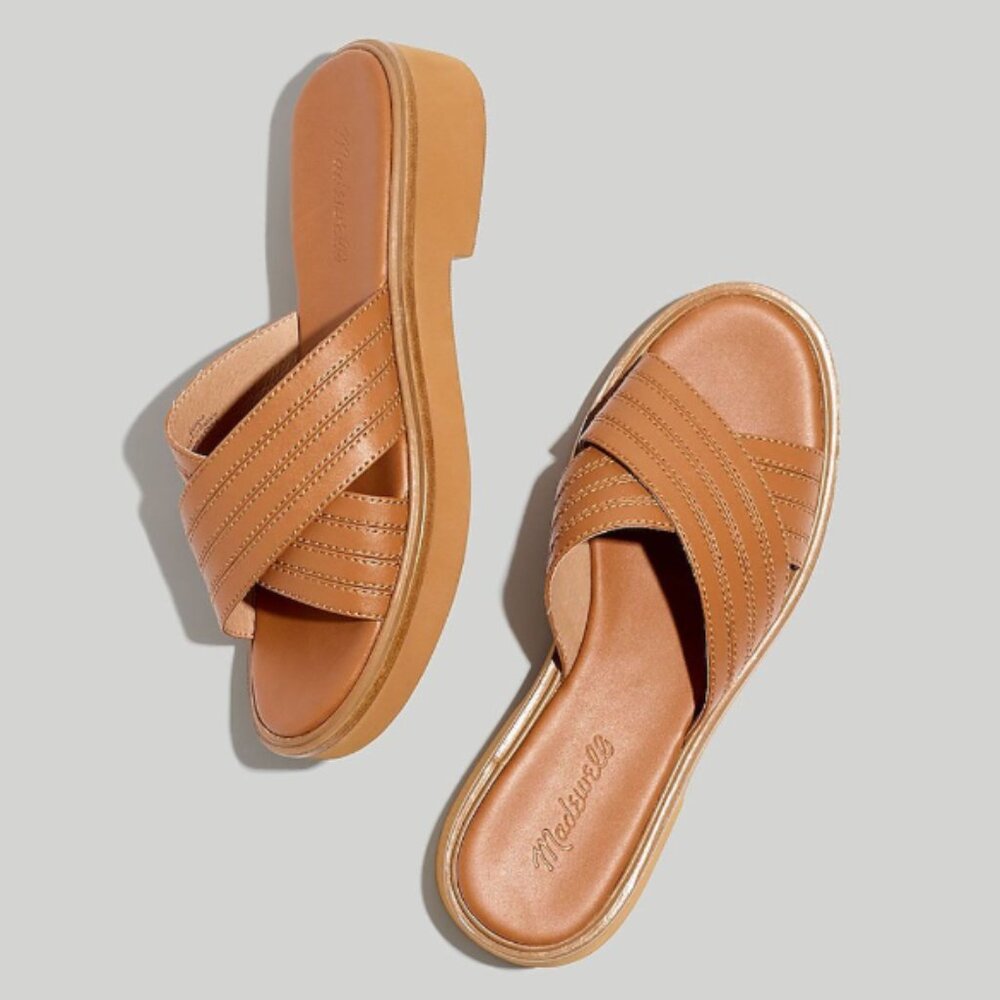 Madewell The Alina Platform Sandal- Size 8.5